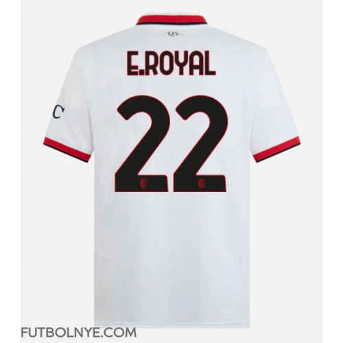 Camiseta AC Milan Emerson Royal #22 Visitante Equipación 2024-25 manga corta